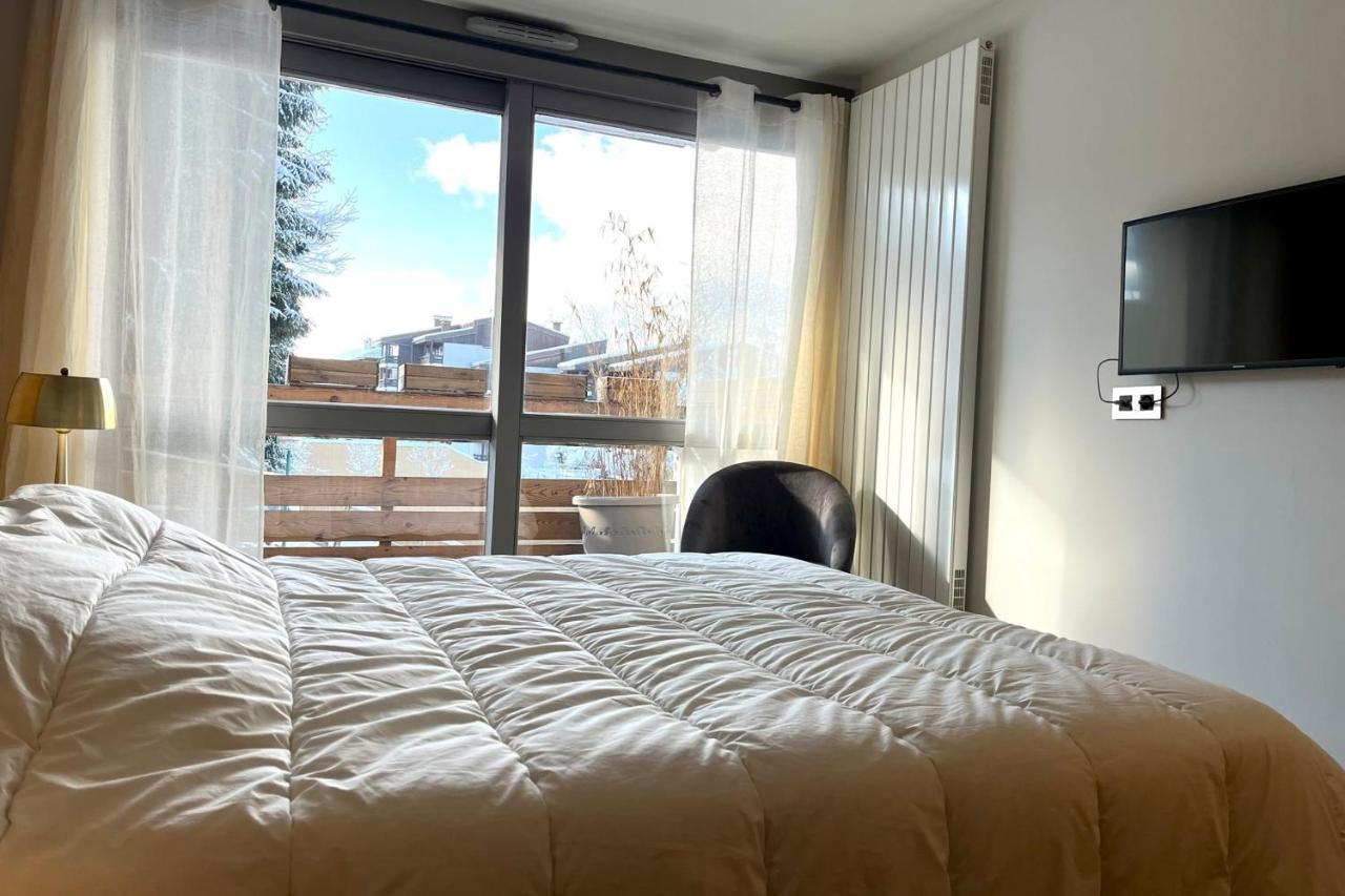 Modern Apt At The Foot Of The Slopes In Megève Εξωτερικό φωτογραφία